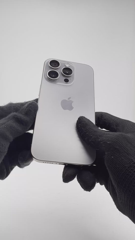 iPhone 15 Pro - 128GB - Natural Titanium - Pre-owned