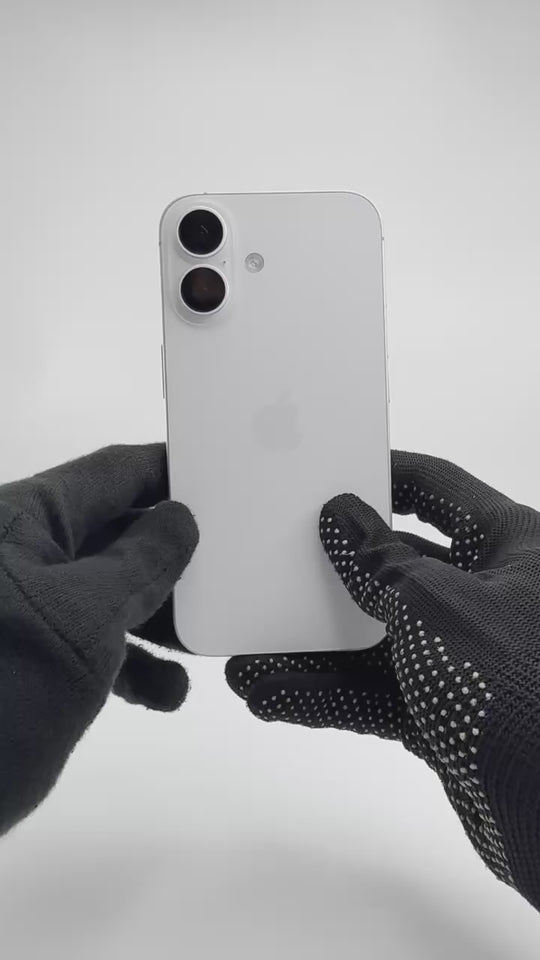 iPhone 16 - 128GB - White - IW (23-Sep-26) -  Pre-owned
