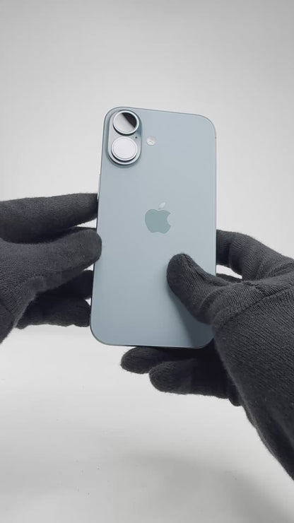 iPhone 16 - 128GB - Teal - IW (14-Jul-26) - Pre-owned