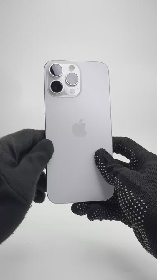 iPhone 16 Pro Max - 256GB - White Titanium - AC+ (30-Aug-27) - ReFab