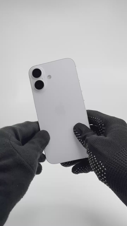 iPhone 16 - 256GB - White - IW (23-Sep-26) - Pre-owned