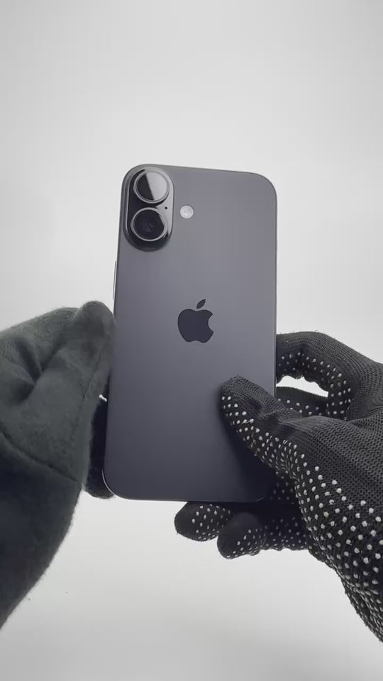 iPhone 16 - 128GB - Black - AC+ (19-Sep-26) - Pre-owned