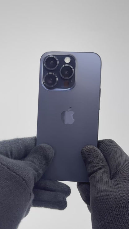 iPhone 15 Pro - 128GB - Blue Titanium - Pre-owned