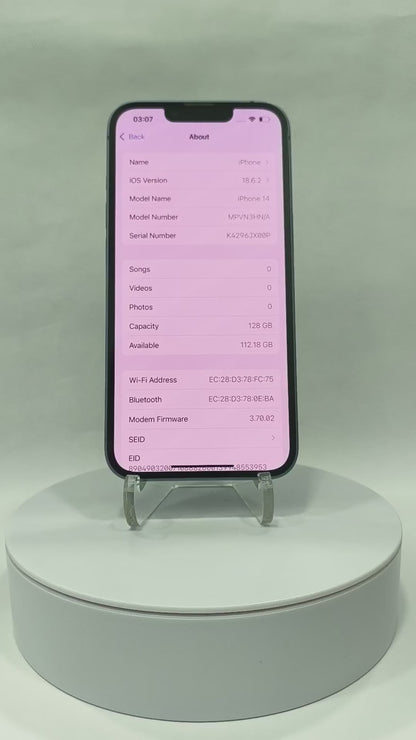 iPhone 14 - 128GB - Blue - Pre-owned