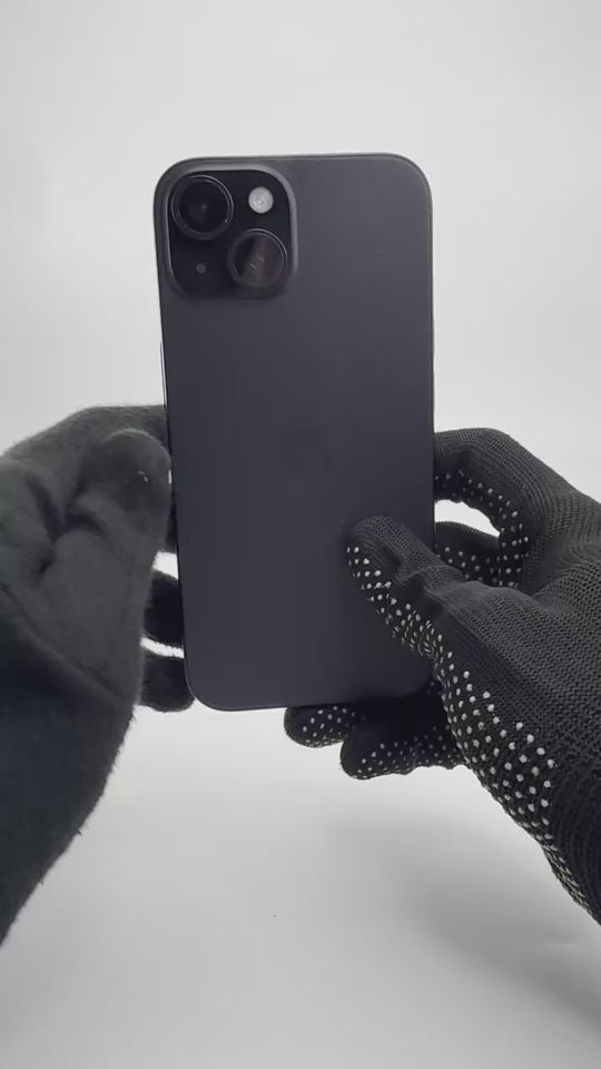 iPhone 15 - 128GB - Black - Pre-owned