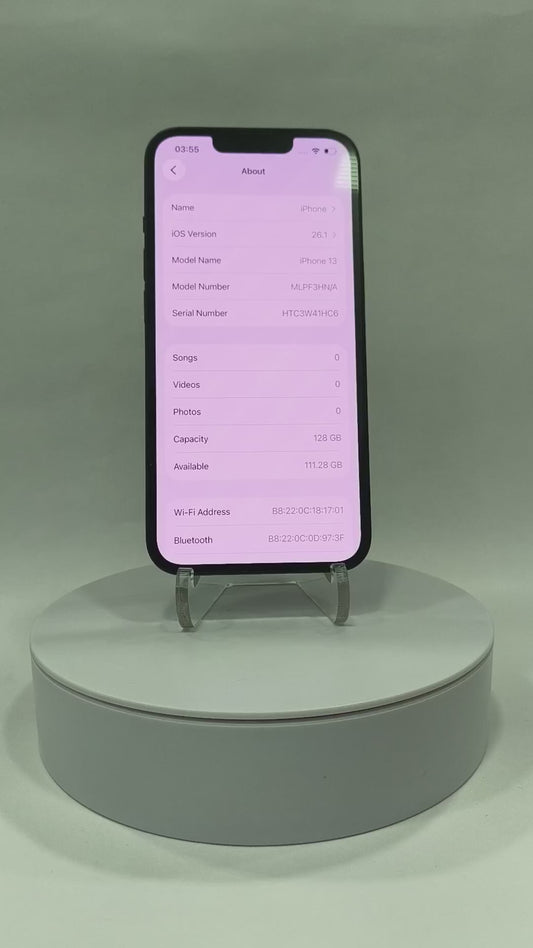 iPhone 13 - 128GB - Midnight - Pre-owned