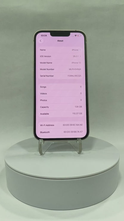 iPhone 13 - 128GB - Pink - Pre-owned