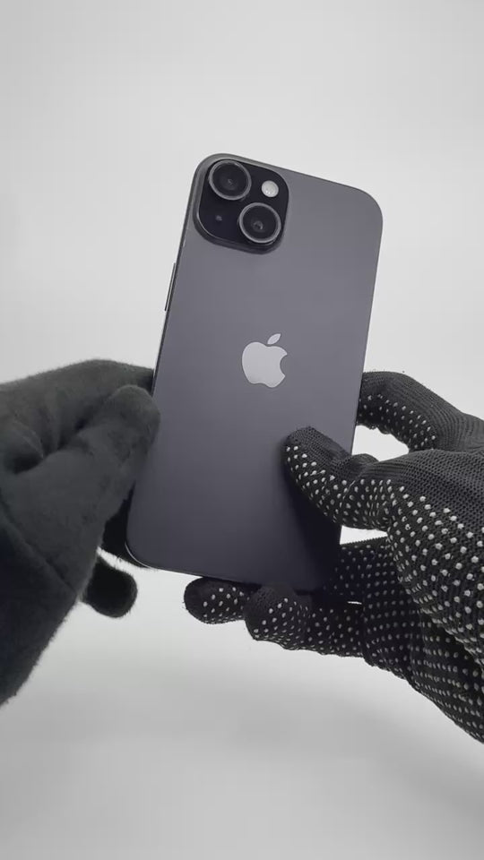 iPhone 15 - 128GB - Black - IW (10-Jan-27) - Pre-owned