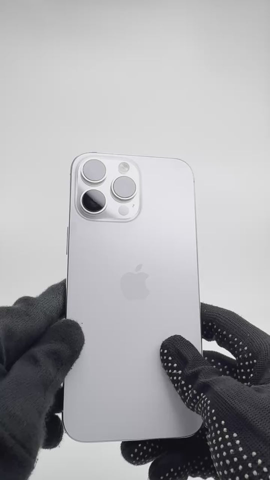 iPhone 16 Pro Max - 256GB - White Titanium - AC+ (05-Aug-27) - Pre-owned