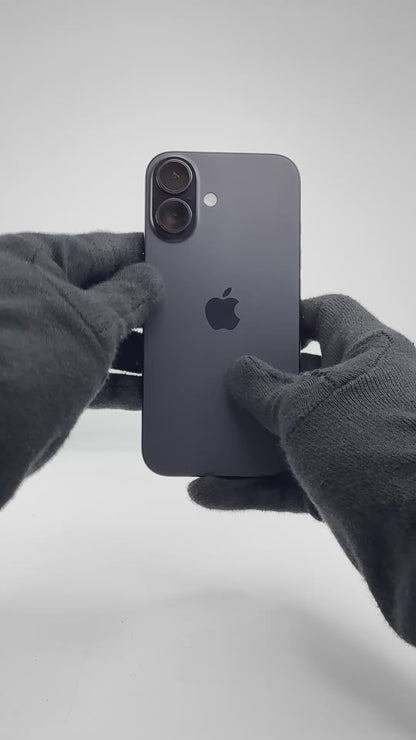iPhone 16 - 128GB - Black  - IW (01-Aug-26) - Pre-owned