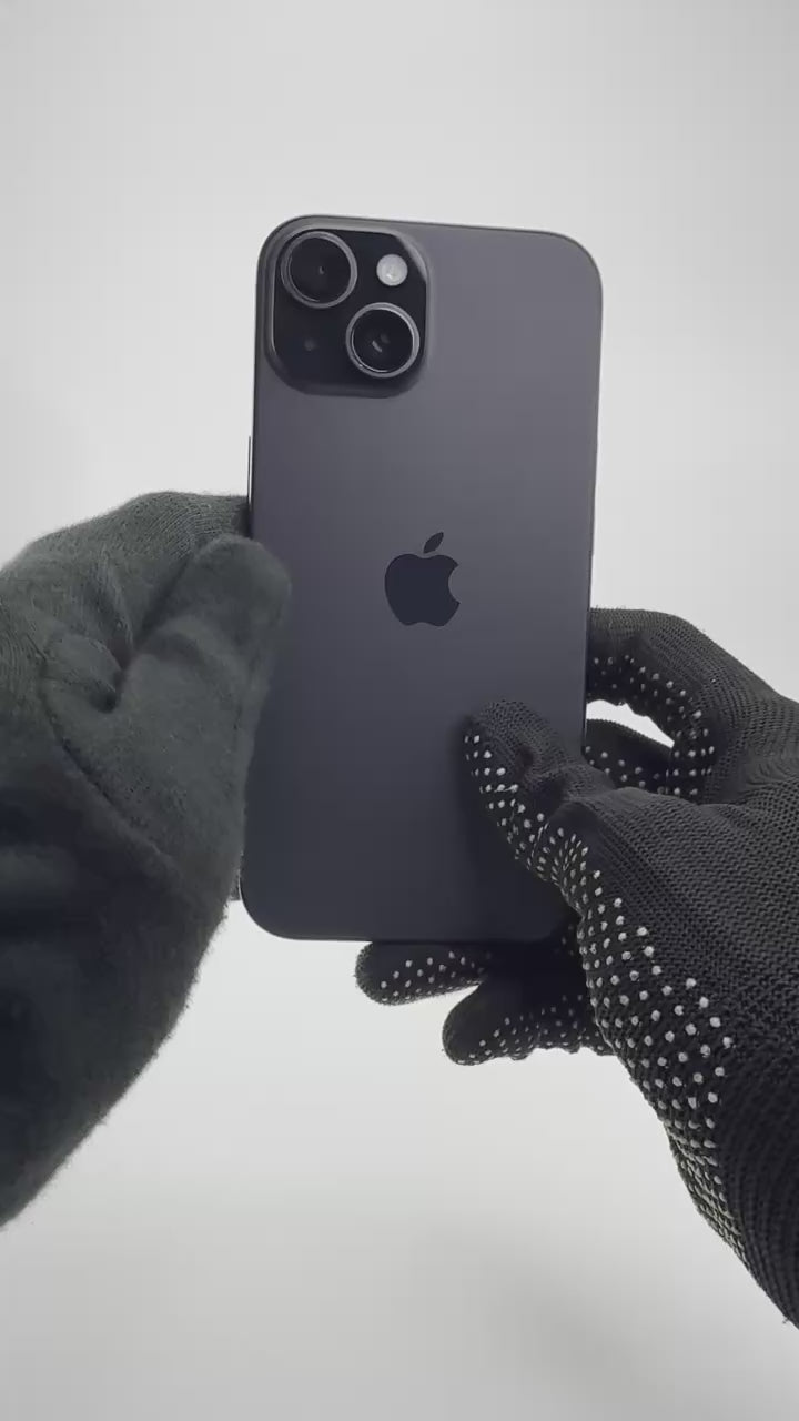 Buy Certified Preowned iPhone 15 128GB Black | Maple Store