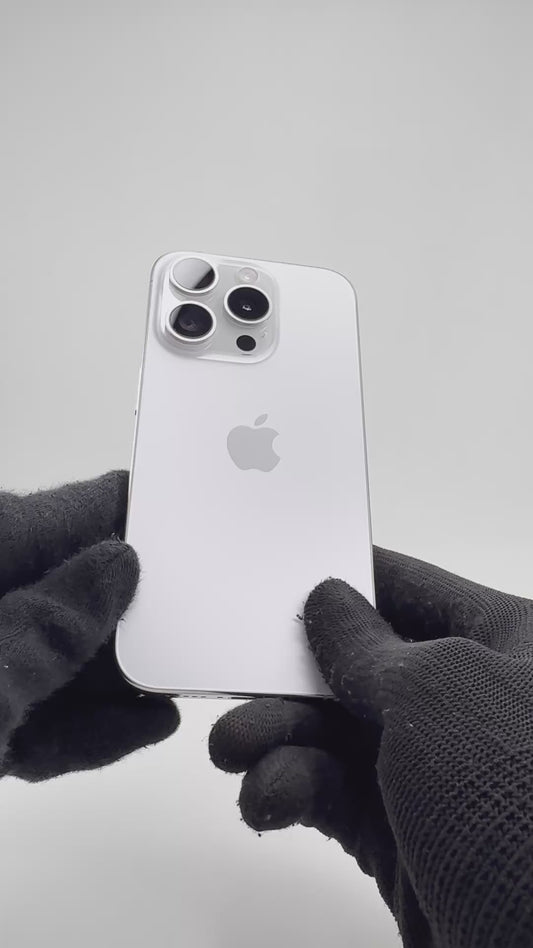 iPhone 15 Pro - 128GB - White Titanium - Pre-owned