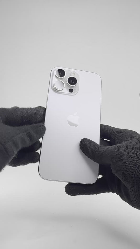 iPhone 16 Pro Max - 256GB - White Titanium - IW (09-Apr-26) - Pre-owned