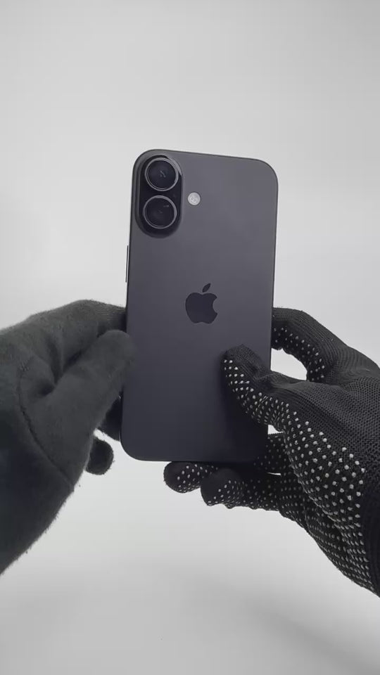 iPhone 16 - 256GB - Black - AC+ (09-Aug-27) - Pre-owned