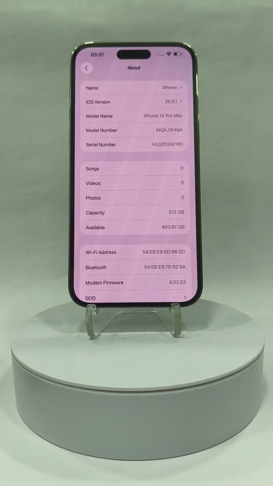 iPhone 14 Pro Max - 512GB - Gold - Pre-owned