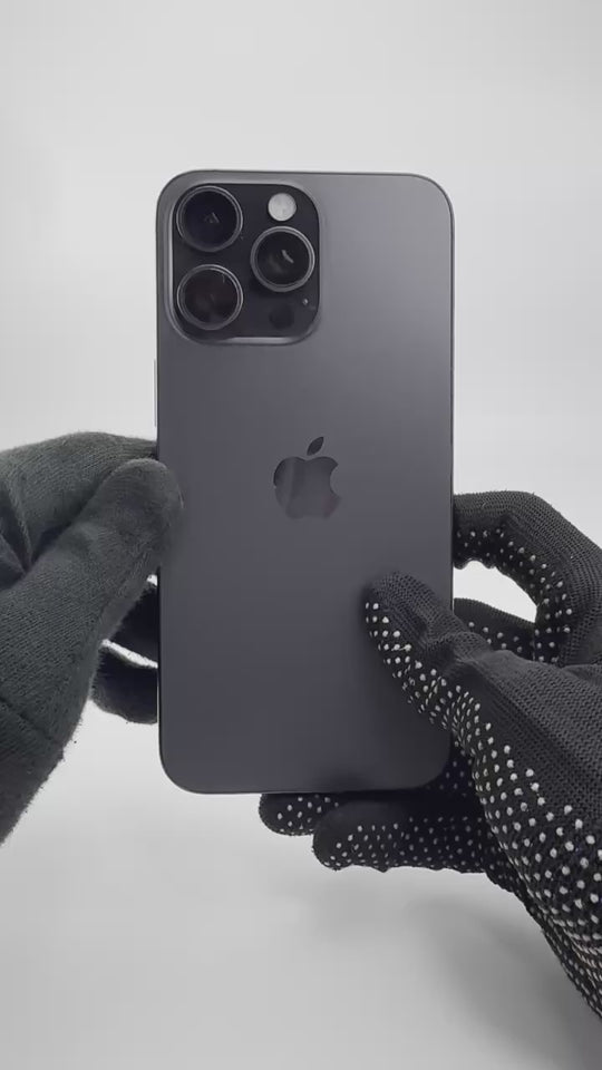 iPhone 15 Pro Max - 256GB - Black Titanium - Pre-owned