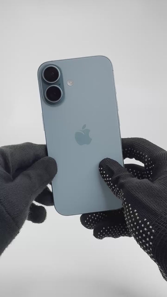 iPhone 16 - 128GB - Teal - IW (01-Oct-26) -  Pre-owned