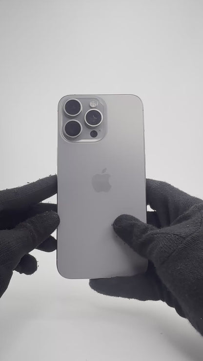 iPhone 15 Pro Max - 256GB - Natural Titanium - Pre-owned