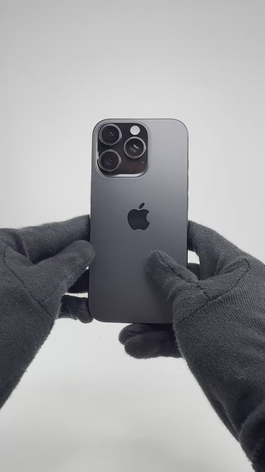 iPhone 16 Pro - 256GB - Black Titanium - AC+ (19-Sep-26) - Pre-owned