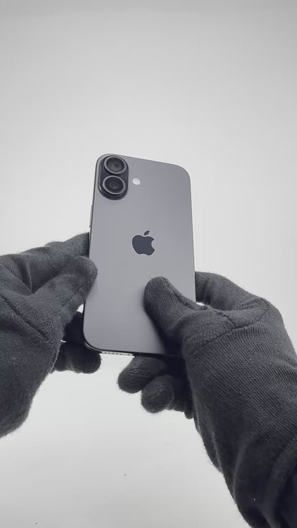 iPhone 16 - 128GB - Black - IW (28-Nov-26) - Pre-owned
