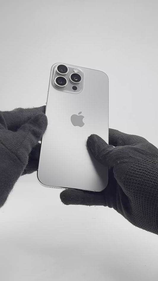 iPhone 16 Pro Max - 256GB - Natural Titanium - IW (04-Oct-26) - Pre-owned