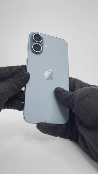 iPhone 16 -128GB - Teal - IW (28-Sep-26) - Pre-owned