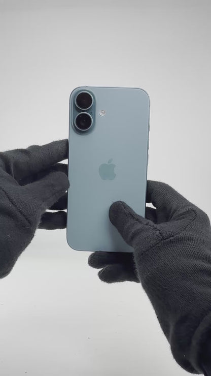 iPhone 16 - 128GB - Teal - IW (13-Dec-26) - Pre-owned