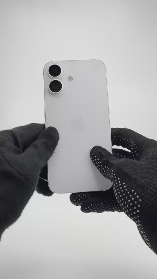 iPhone 16 - 128GB - White - IW (29-Sep-26) - Pre-Owned