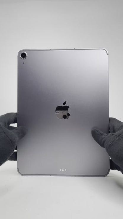 iPad Air 11-inch M4 - WiFi+Cellular - 128GB - Silver - AC+ (05-May-28) - Pre-owned