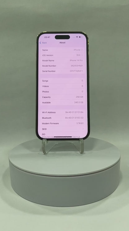 iPhone 14 Pro - 256GB - Gold - Pre-owned