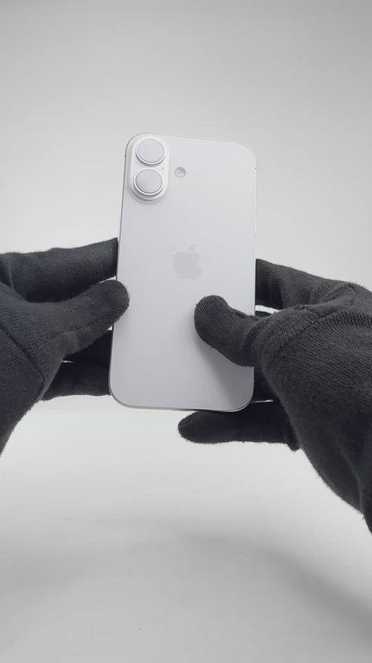 iPhone 16 - 128GB - White - IW (10-Oct-26) - Pre-owned