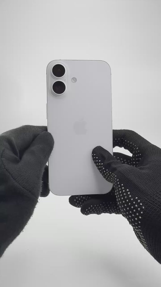 iPhone 16 - 128GB - White - AC+ (30-Aug-27) - ReFab