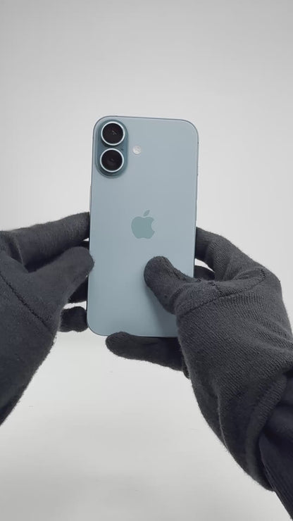 iPhone 16 - 256GB - Teal - AC+ (02-May-27) - Pre-owned