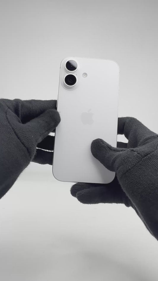 iPhone 16 - 128GB - White - IW (30-Oct-26) - Pre-owned