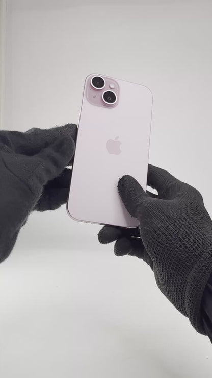 iPhone 15 - 128GB - Pink - IW (09-Aug-26) - Pre-owned