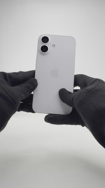iPhone 16 - 128GB - White - IW (06-Jun-26) - Pre-owned