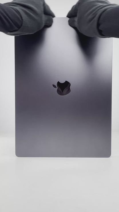 MacBook Pro (2023) - 16 inch - M3 Pro  - 18GB+512GB  - Space Black - AC+ (28-Sep-27) - Pre-owned