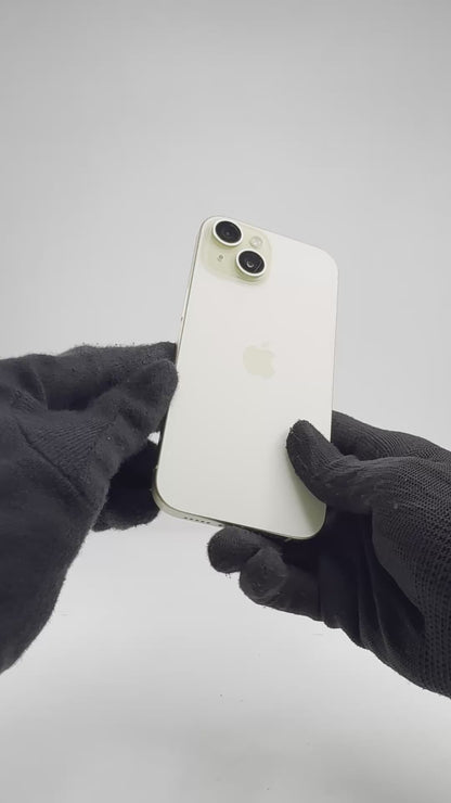 iPhone 15 - 128GB - Yellow - Pre-owned