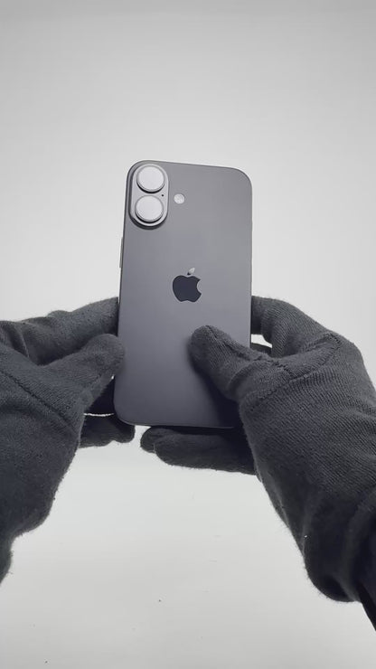 iPhone 16 - 128GB - Black - IW (07-Oct-26) - Pre-owned