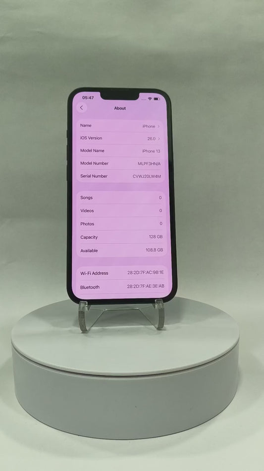 iPhone 13 - 128GB - Midnight - Pre-owned