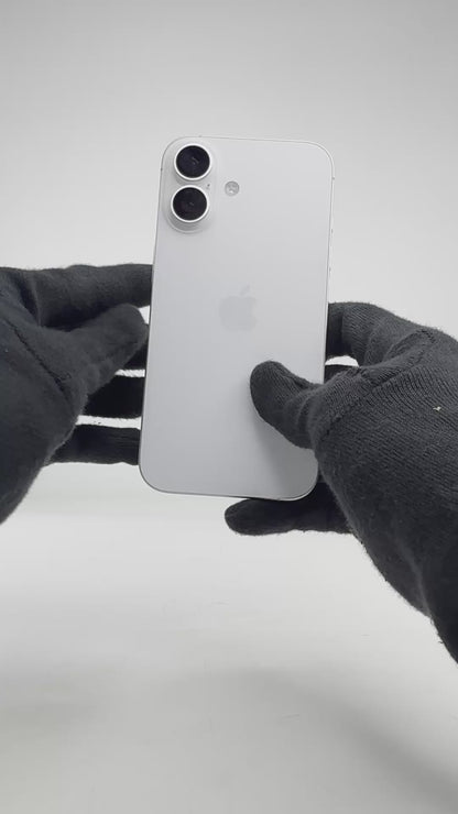 iPhone 16 - 256GB - White - AC+ (09-May-27) - Pre-owned