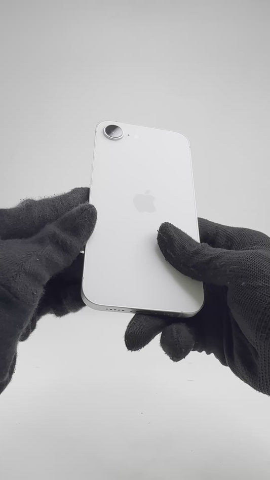 iPhone 16e - 128GB - White - IW (20-July-26) - Pre-owned