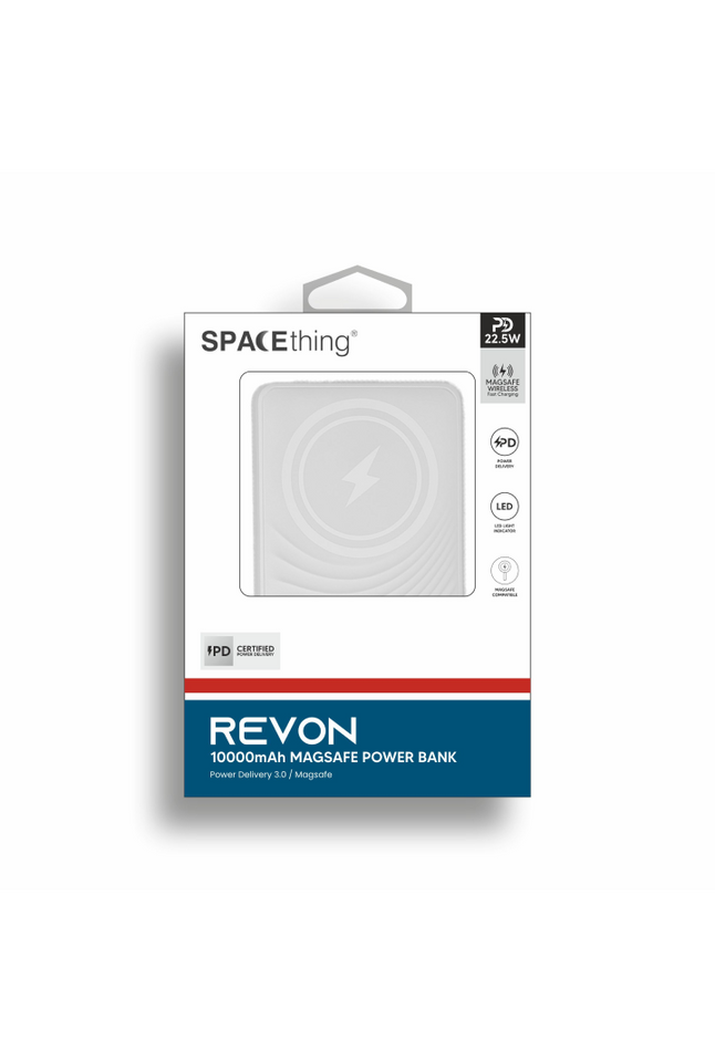 SPACEthing Revon 10000Mah Magsafe Power bank- Grey