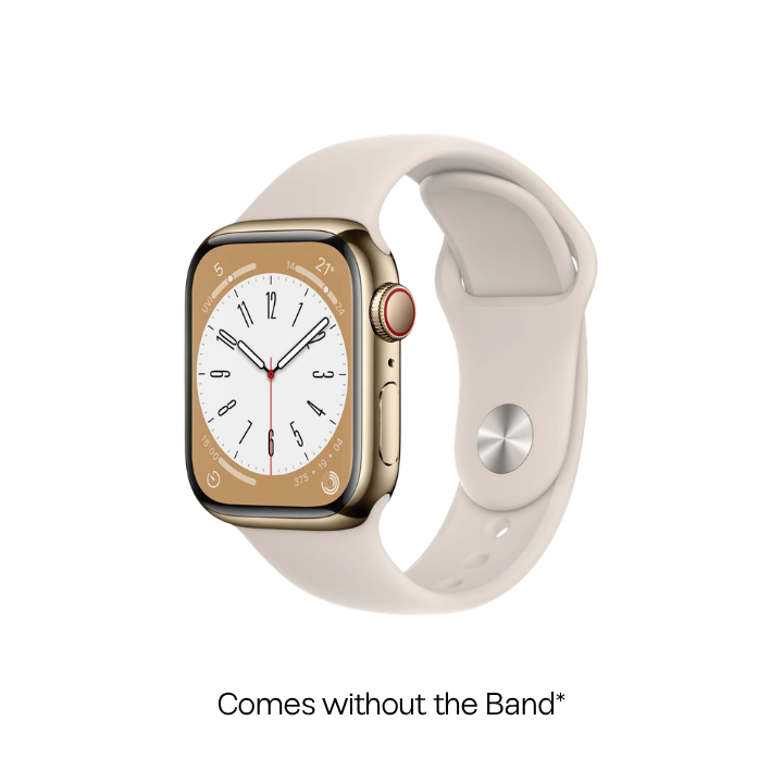 Watch Series 8 (GPS+Cellular) - 41mm - Starlight - Pre-owned