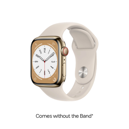 Watch Series 8 (GPS+Cellular) - 41mm - Starlight - Pre-owned