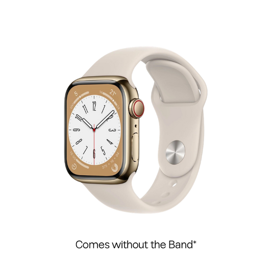 Watch Series 8 (GPS+Cellular) - 41mm - Starlight - Pre-owned